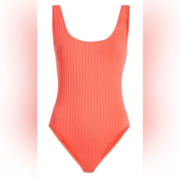 SOLID & STRIPED Coral Swimsuit NWT - Picture 3 of 6